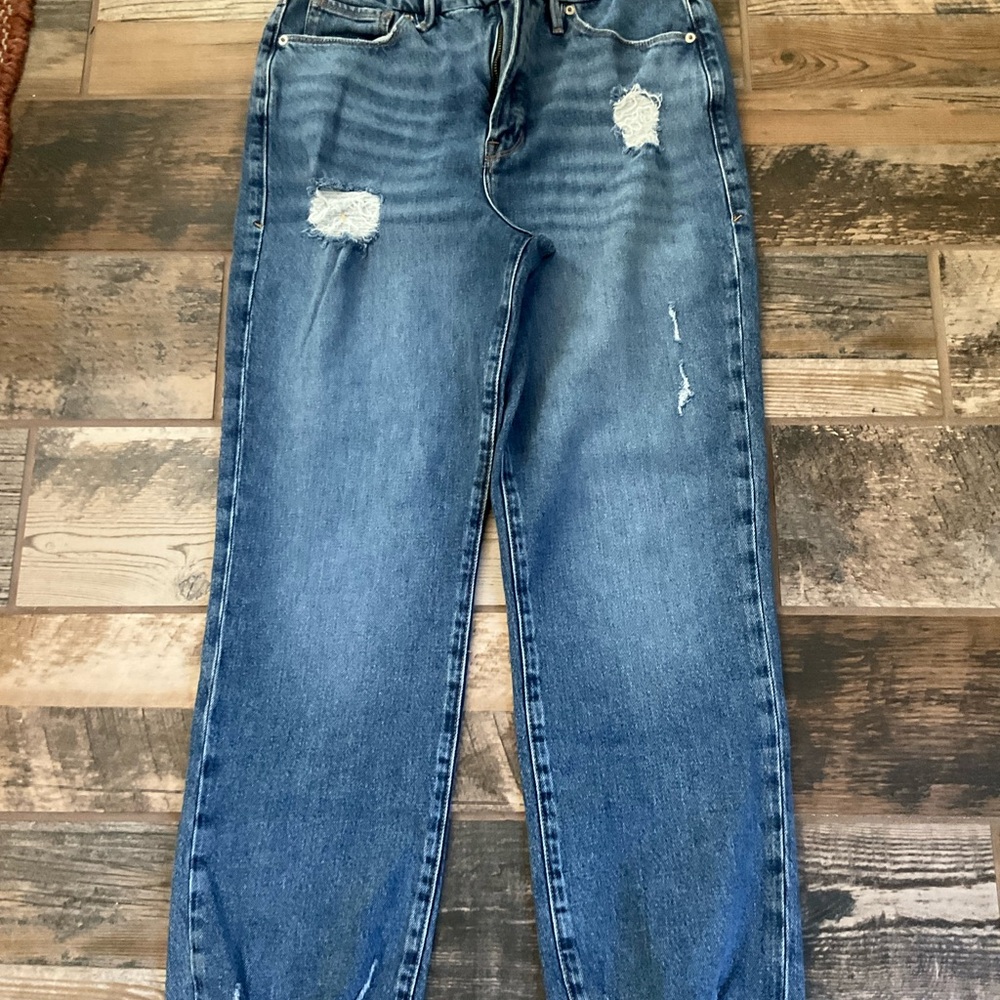 Good American Indigo Denim Jeans NWT size 8/29 Women’s